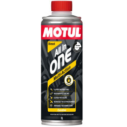 MOTUL ALL IN ONE DIESEL 1L - Добавка за почистване на дизелова горивна система