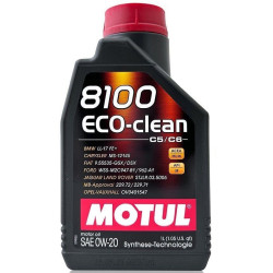 MOTUL 8100 ECO-Clean 0W-20 1L - Двигателно масло